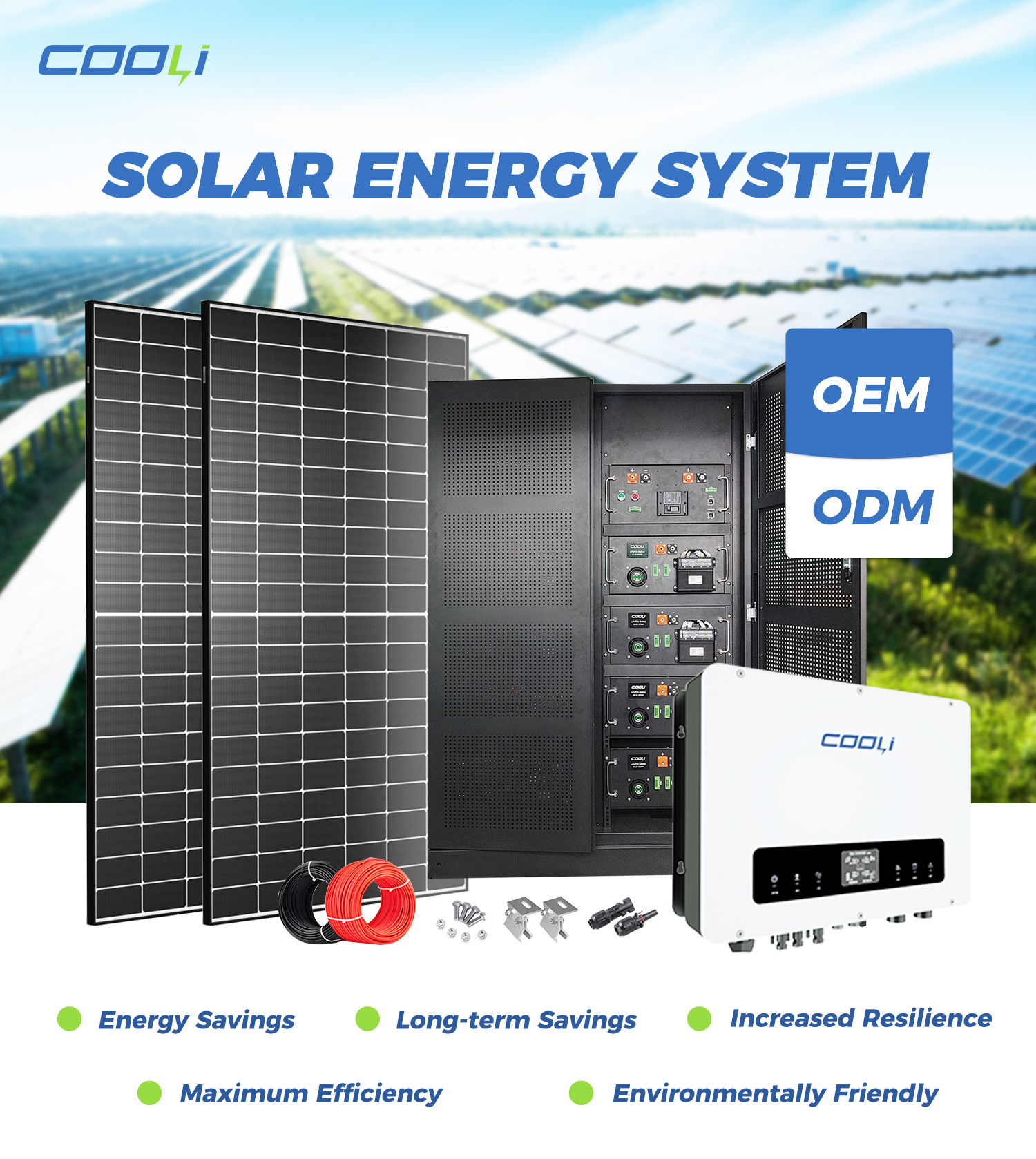 Solar Battery Storage System 