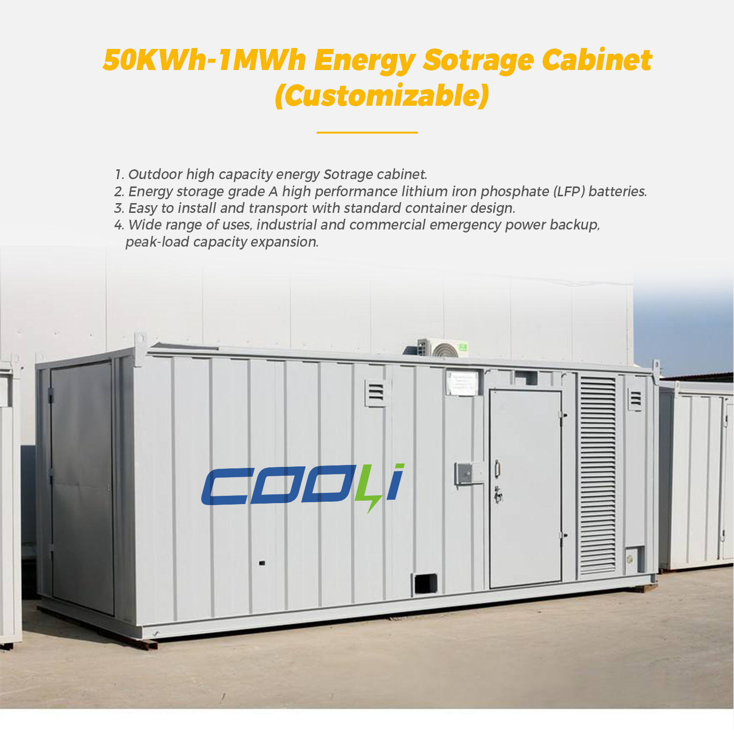 Commercial Energy Storage Batteries 